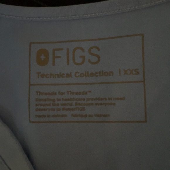 Figs scrub jogger set | Ceil Blue | Size: XXS - Picture 7 of 7
